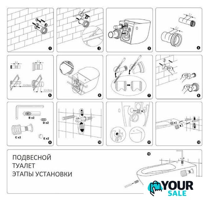 Унитаз подвесной Triton Pro Verso VO-3032 - Изображение №12 — Интернет-магазин Your Sale