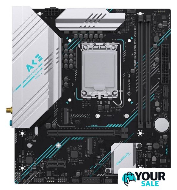 Материнская плата Maxsun B760M Gaming WiFi Ace D4 - Изображение №1 — Интернет-магазин Your Sale