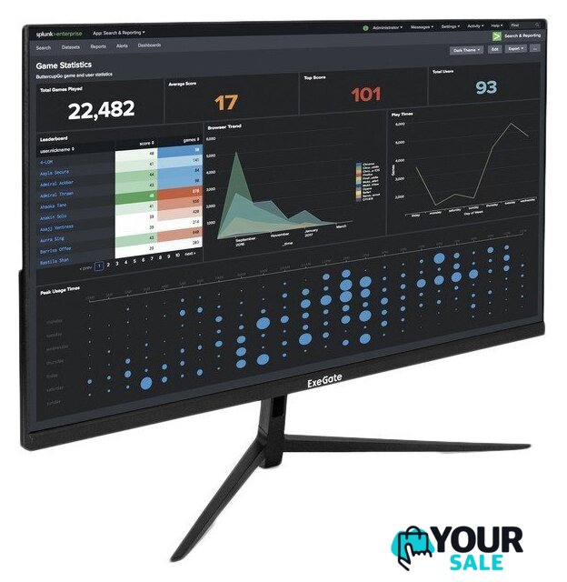 Монитор ExeGate SuperView EH2707 EX298355RUS - Изображение №1 — Интернет-магазин Your Sale