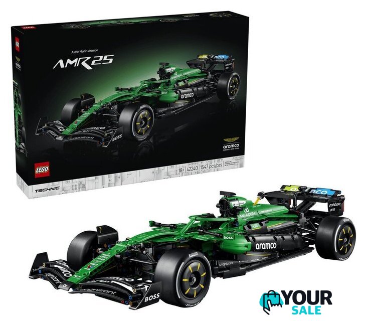 Конструктор LEGO Technic 42240 Aston Martin Aramco AMR25 F1 - Изображение №1 — Интернет-магазин Your Sale