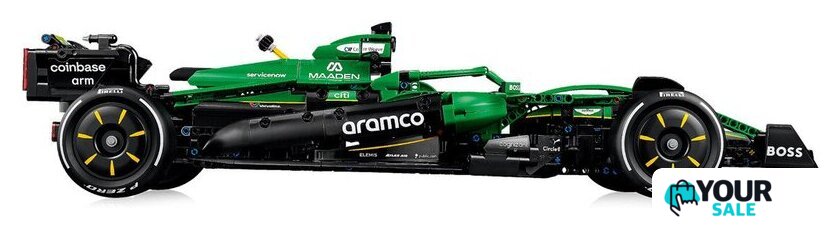 Конструктор LEGO Technic 42240 Aston Martin Aramco AMR25 F1 - Изображение №4 — Интернет-магазин Your Sale