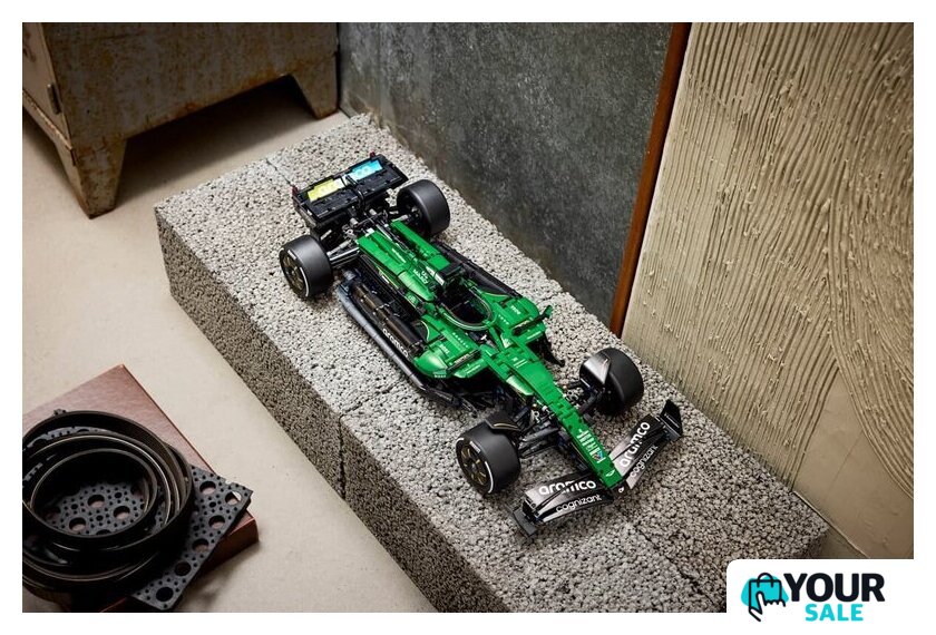 Конструктор LEGO Technic 42240 Aston Martin Aramco AMR25 F1 - Изображение №21 — Интернет-магазин Your Sale