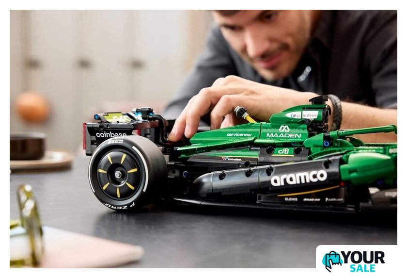 Конструктор LEGO Technic 42240 Aston Martin Aramco AMR25 F1 - Изображение №13 — Интернет-магазин Your Sale