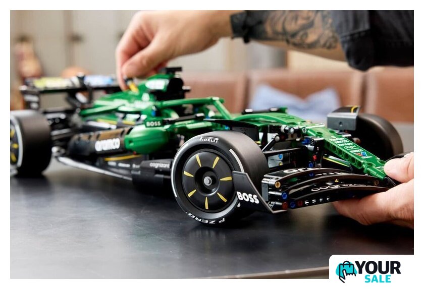 Конструктор LEGO Technic 42240 Aston Martin Aramco AMR25 F1 - Изображение №16 — Интернет-магазин Your Sale