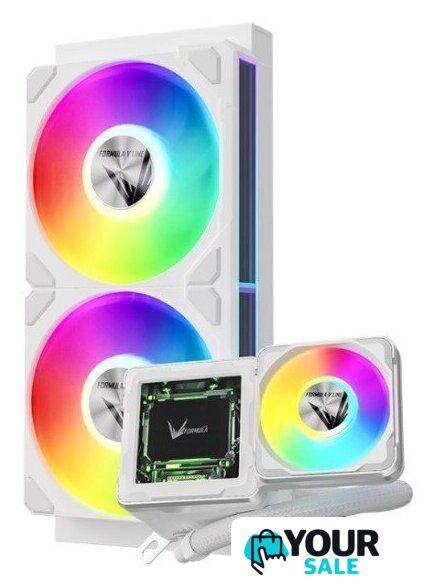 Система жидкостного охлаждения для процессора Formula Cryo Wing Digi 240 (белый) - Изображение №3 — Интернет-магазин Your Sale