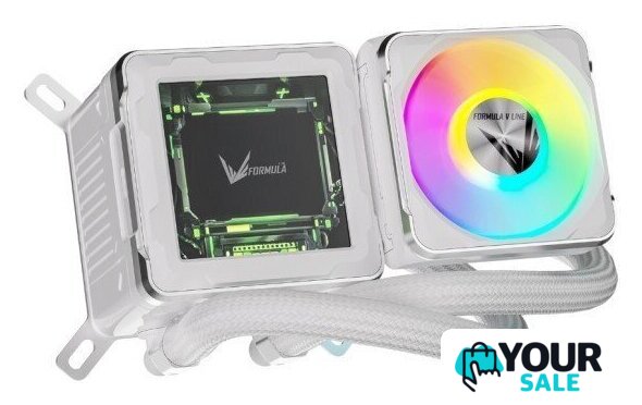 Система жидкостного охлаждения для процессора Formula Cryo Wing Digi 240 (белый) - Изображение №4 — Интернет-магазин Your Sale
