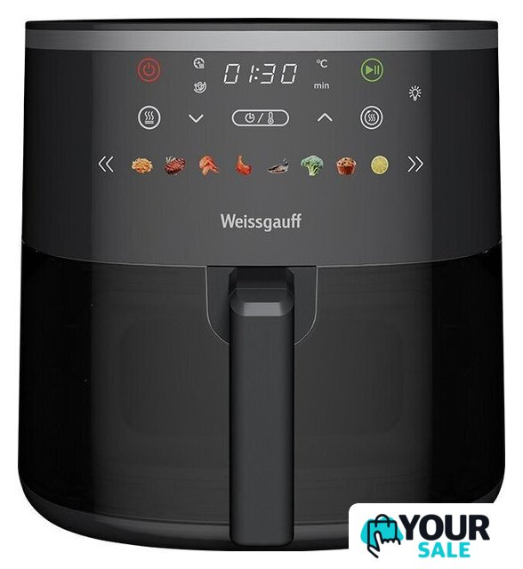 Аэрогриль (аэрофритюрница) Weissgauff WAF 706 DB Compact Fry - Изображение №1 — Интернет-магазин Your Sale