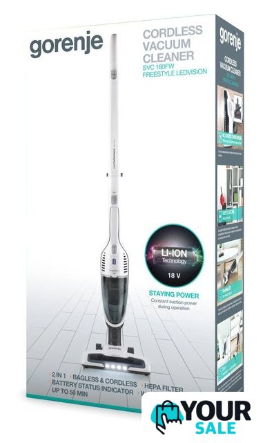 Пылесос Gorenje SVC180FW - Изображение №5 — Интернет-магазин Your Sale