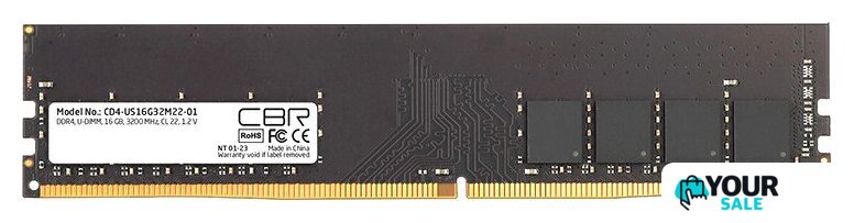 Оперативная память CBR 16ГБ DDR4 3200 МГц CD4-US16G32M22-01 - Изображение №1 — Интернет-магазин Your Sale