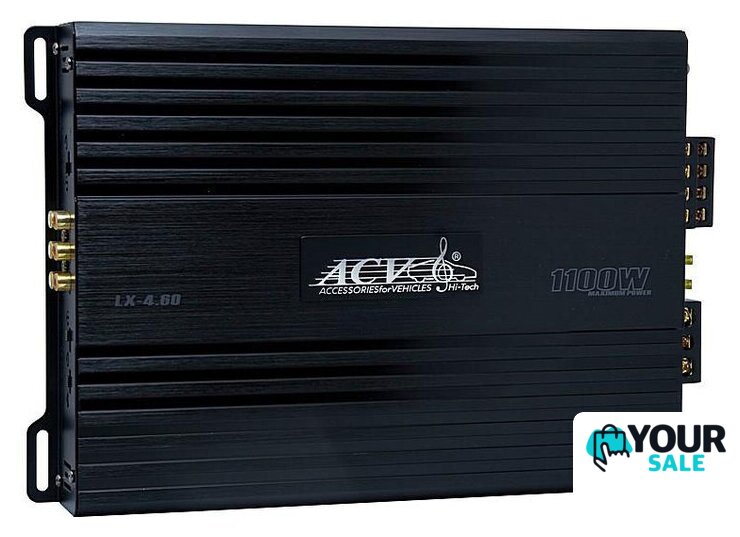 Автомобильный усилитель ACV LX-4.60 - Изображение №1 — Интернет-магазин Your Sale
