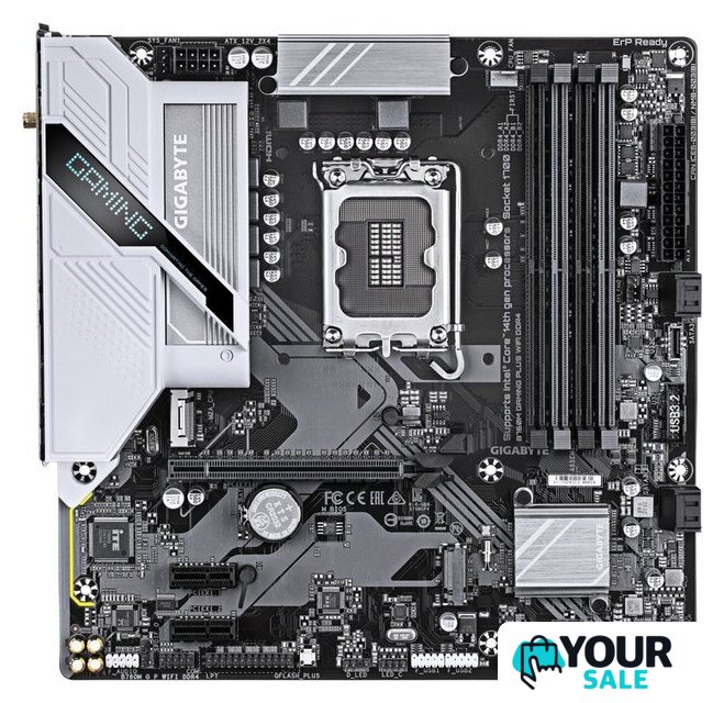 Материнская плата Gigabyte B760M Gaming Plus WiFi DDR4 - Изображение №1 — Интернет-магазин Your Sale