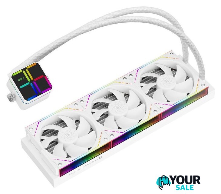 Система жидкостного охлаждения для процессора Thermalright Magic Qube 360 ARGB (белый) - Изображение №5 — Интернет-магазин Your Sale
