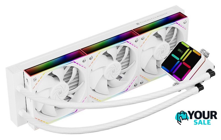 Система жидкостного охлаждения для процессора Thermalright Magic Qube 360 ARGB (белый) - Изображение №2 — Интернет-магазин Your Sale