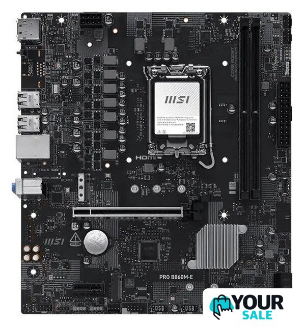 Материнская плата MSI Pro B860M-E - Изображение №1 — Интернет-магазин Your Sale