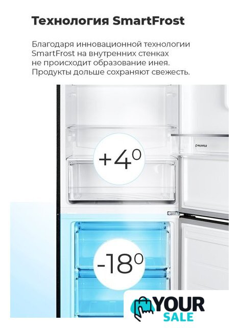 Холодильник MAUNFELD MFF185SFW - Изображение №19 — Интернет-магазин Your Sale