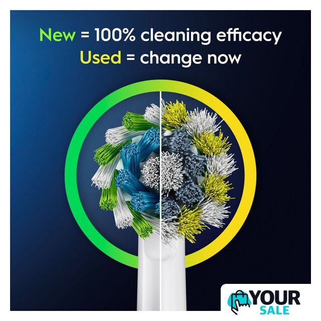 Комплект электрических зубных щеток Oral-B Pro Series 1 D305.523.3H (2 шт, черный/бирюзовый) - Изображение №7 — Интернет-магазин Your Sale