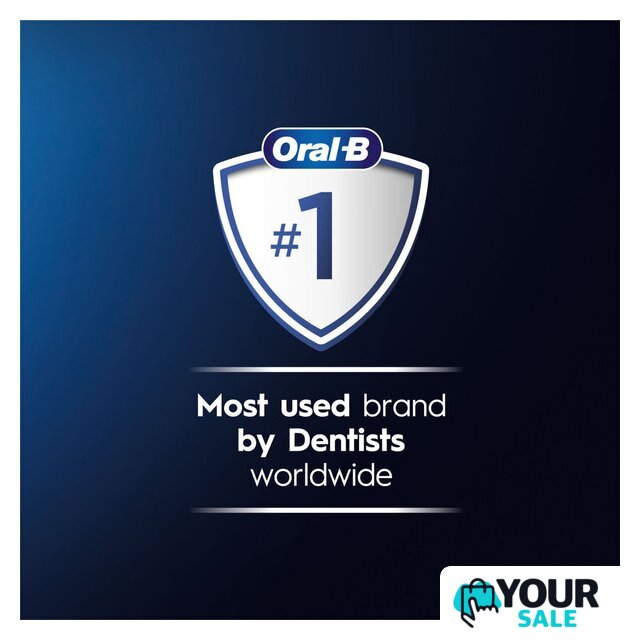 Комплект электрических зубных щеток Oral-B Pro Series 1 D305.523.3H (2 шт, черный/бирюзовый) - Изображение №10 — Интернет-магазин Your Sale