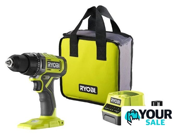 Дрель-шуруповерт Ryobi RDD18-1C20S 5133005519 (с 1-им АКБ 2 Ач, сумка) - Изображение №1 — Интернет-магазин Your Sale