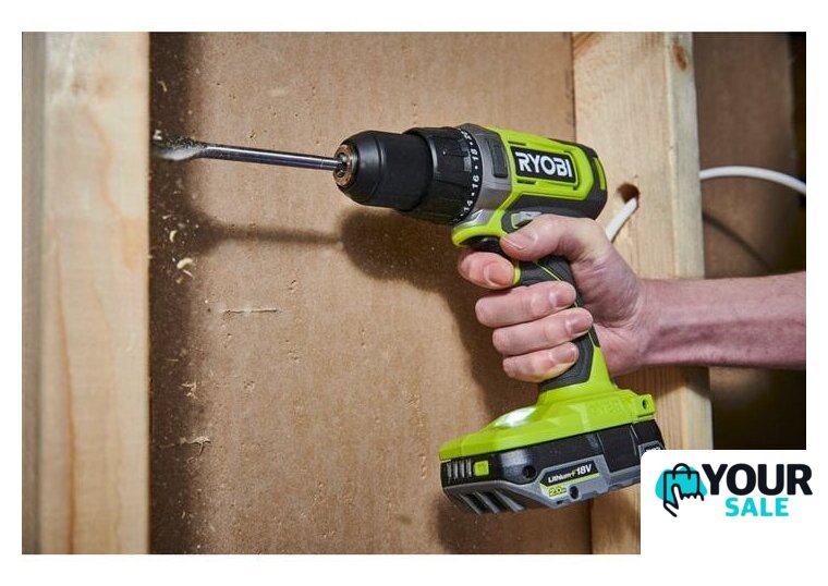 Дрель-шуруповерт Ryobi RDD18-1C20S 5133005519 (с 1-им АКБ 2 Ач, сумка) - Изображение №2 — Интернет-магазин Your Sale