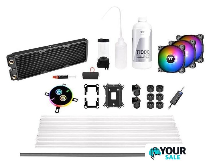 Система жидкостного охлаждения для процессора Thermaltake Pacific C360 DDC Hard Tube Water Cooling Kit CL-W243-CU12SW-A - Изображение №1 — Интернет-магазин Your Sale
