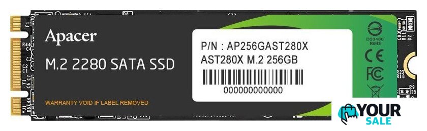 SSD Apacer AST280X 256GB AP256GAST280X-1 - Изображение №1 — Интернет-магазин Your Sale