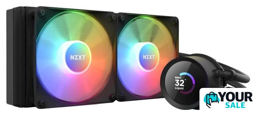 Система жидкостного охлаждения для процессора NZXT Kraken 240 RGB RL-KR240-B1 - Изображение №1 — Интернет-магазин Your Sale