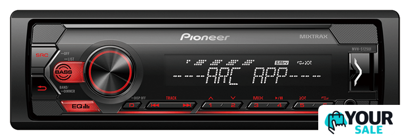 USB-магнитола Pioneer MVH-S125UI - Изображение №1 — Интернет-магазин Your Sale