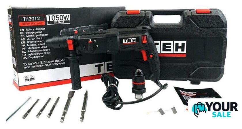 Перфоратор TEH TH3012 (кейс) - Изображение №3 — Интернет-магазин Your Sale