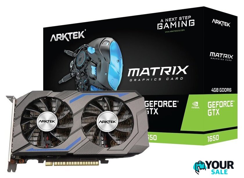 Видеокарта Arktek GeForce GTX 1650 4GB GDDR6 AKN1650D6S4GH1 - Изображение №4 — Интернет-магазин Your Sale