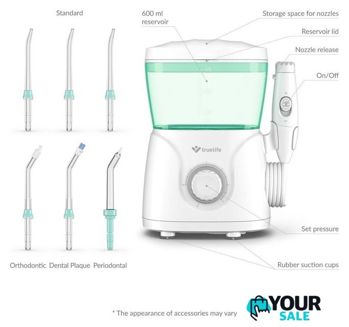 Ирригатор  TrueLife Aquafloss Station S600 - Изображение №7 — Интернет-магазин Your Sale