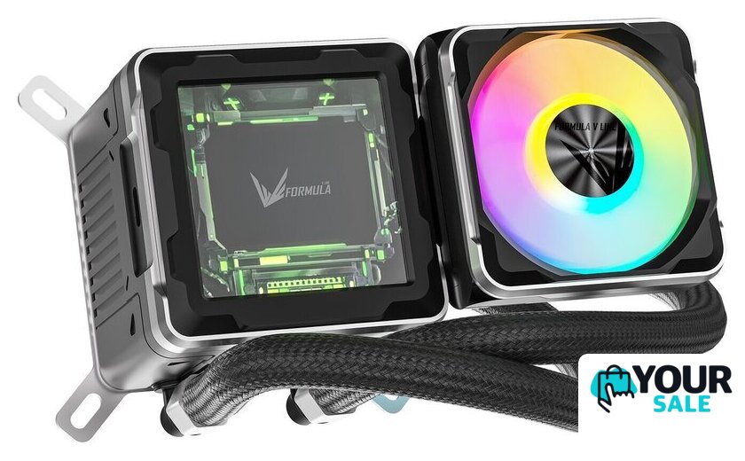 Система жидкостного охлаждения для процессора Formula Cryo Wing Digi 240 (черный) - Изображение №5 — Интернет-магазин Your Sale