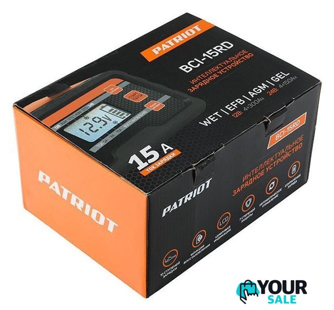 Зарядное устройство Patriot BCI-15RD - Изображение №2 — Интернет-магазин Your Sale