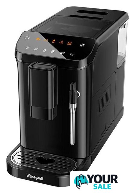 Кофемашина Weissgauff WCM-225 Black Touch Cappuccino - Изображение №1 — Интернет-магазин Your Sale