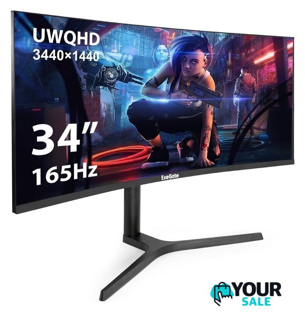 Игровой монитор ExeGate Combat EC3407TA EX299467RUS - Изображение №1 — Интернет-магазин Your Sale