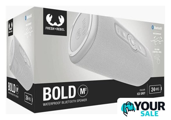 Беспроводная колонка Fresh'n Rebel Bold M2 (ice grey) - Изображение №10 — Интернет-магазин Your Sale