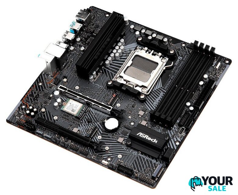 Материнская плата ASRock B650M PG Lightning WiFi - Изображение №3 — Интернет-магазин Your Sale