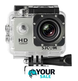 Экшен-камера SJCAM SJ4000 (серебристый) - Изображение №2 — Интернет-магазин Your Sale
