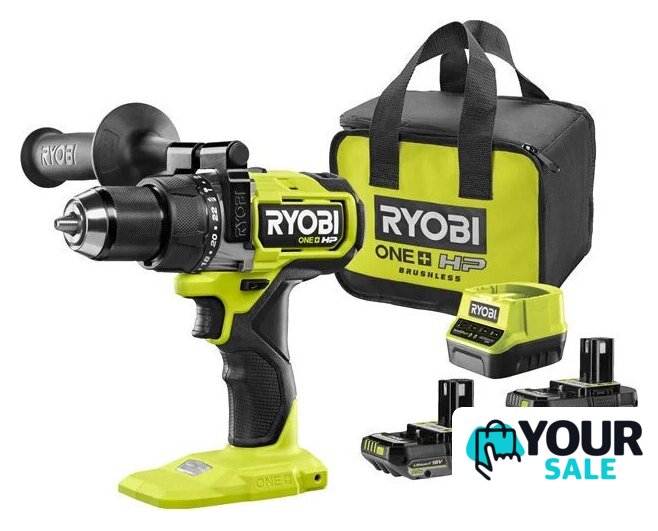 Ударная дрель-шуруповерт Ryobi RPD18X-242S 5133005283 (с 2-мя АКБ 2 Ач+4 Ач, сумка) - Изображение №1 — Интернет-магазин Your Sale