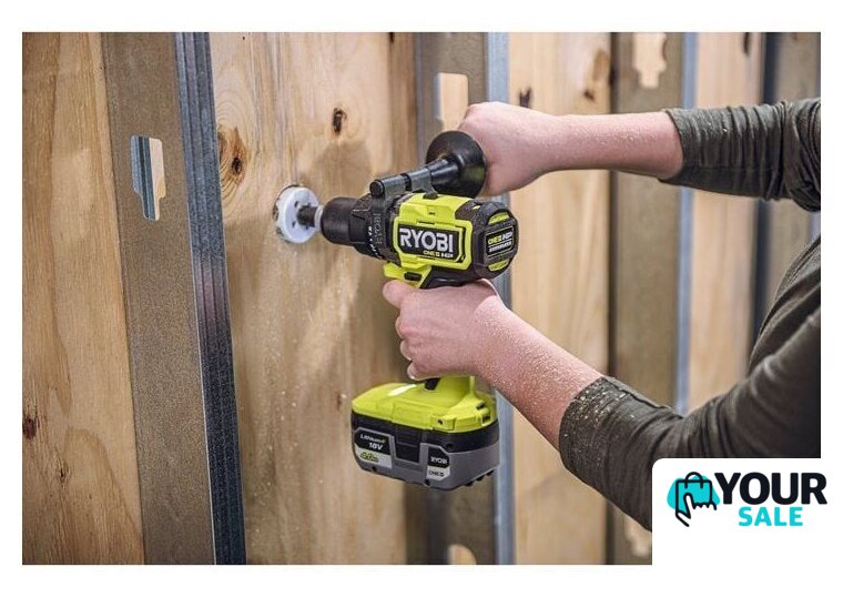 Ударная дрель-шуруповерт Ryobi RPD18X-242S 5133005283 (с 2-мя АКБ 2 Ач+4 Ач, сумка) - Изображение №5 — Интернет-магазин Your Sale