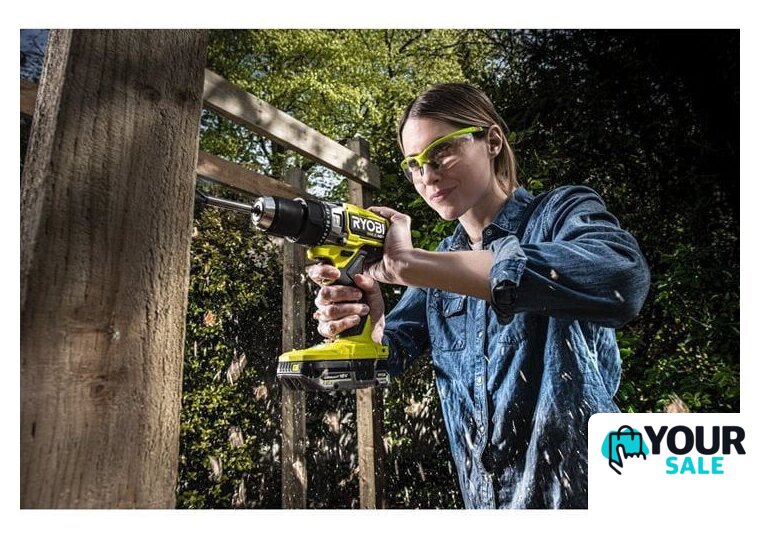 Ударная дрель-шуруповерт Ryobi RPD18X-242S 5133005283 (с 2-мя АКБ 2 Ач+4 Ач, сумка) - Изображение №6 — Интернет-магазин Your Sale