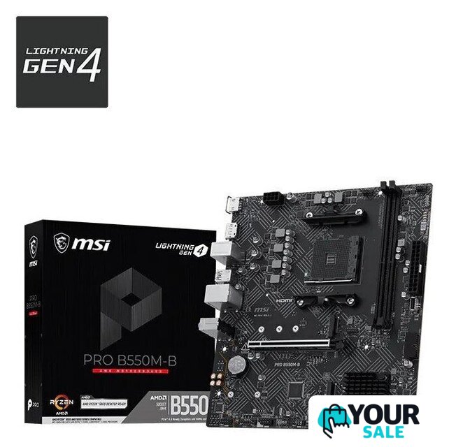 Материнская плата MSI Pro B550M-B - Изображение №5 — Интернет-магазин Your Sale