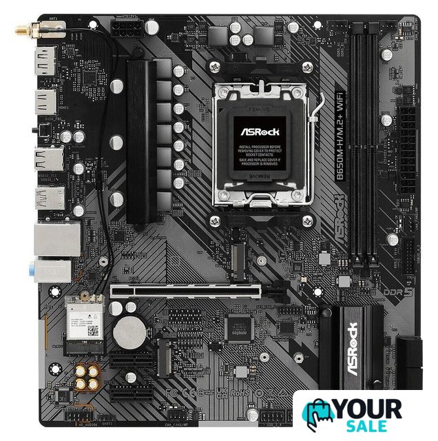 Материнская плата ASRock B650M-H/M.2+ WiFi - Изображение №2 — Интернет-магазин Your Sale