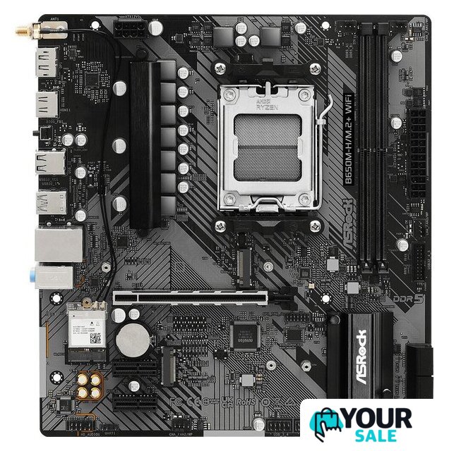 Материнская плата ASRock B650M-H/M.2+ WiFi - Изображение №1 — Интернет-магазин Your Sale
