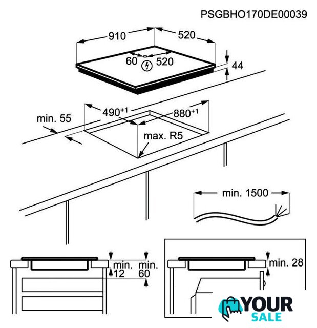 Варочная панель AEG IKE96654FB - Изображение №4 — Интернет-магазин Your Sale