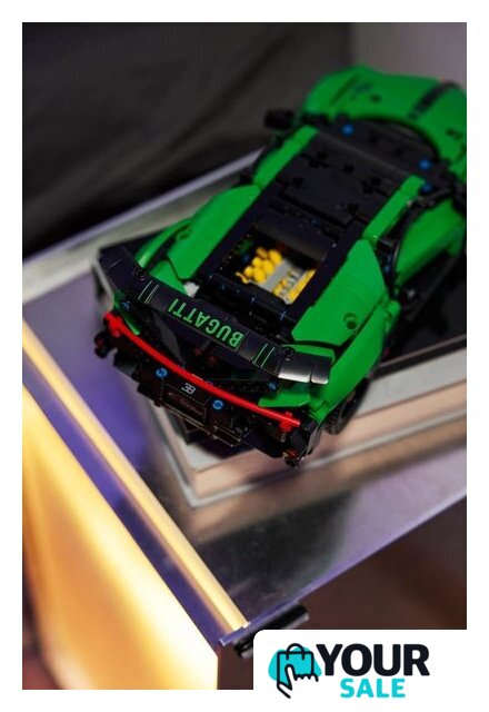 Конструктор LEGO Technic 42241 Green Bugatti Chiron Pur Sport Hypercar - Изображение №9 — Интернет-магазин Your Sale