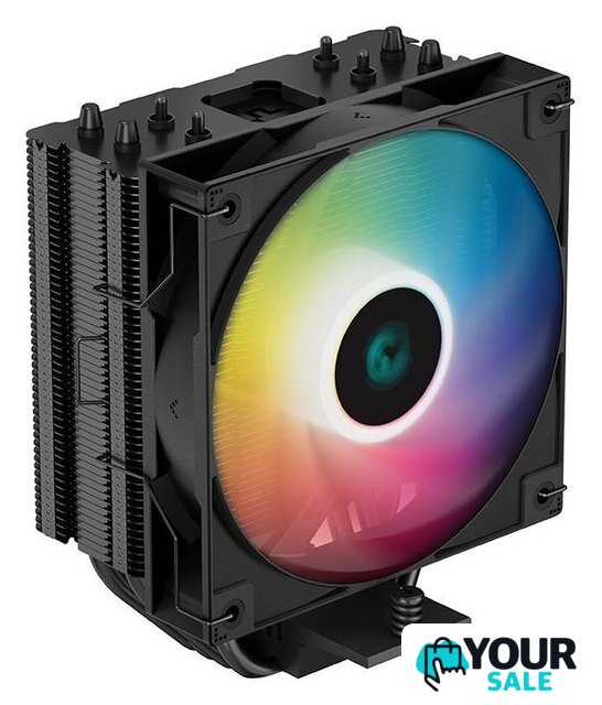 Кулер для процессора DeepCool AG400 BK ARGB R-AG400-BKANMC-G-2 - Изображение №1 — Интернет-магазин Your Sale