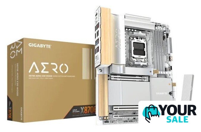 Материнская плата Gigabyte X870E Aero X3D Wood - Изображение №5 — Интернет-магазин Your Sale