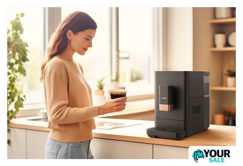 Кофемашина Sencor SES 6100BK - Изображение №12 — Интернет-магазин Your Sale