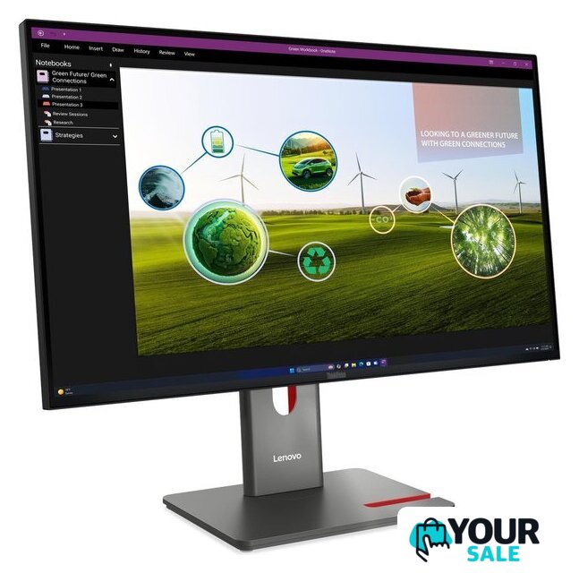 Монитор Lenovo ThinkVision P27Q-40 64A7GAT6EU - Изображение №2 — Интернет-магазин Your Sale