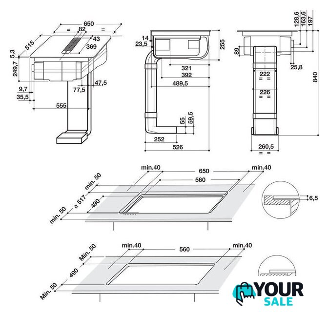 Варочная панель Whirlpool WVH 1065B F KIT - Изображение №10 — Интернет-магазин Your Sale